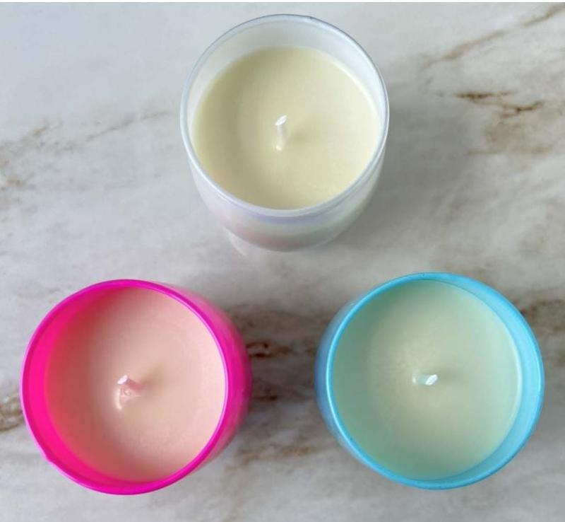 Holographic Jar Candle