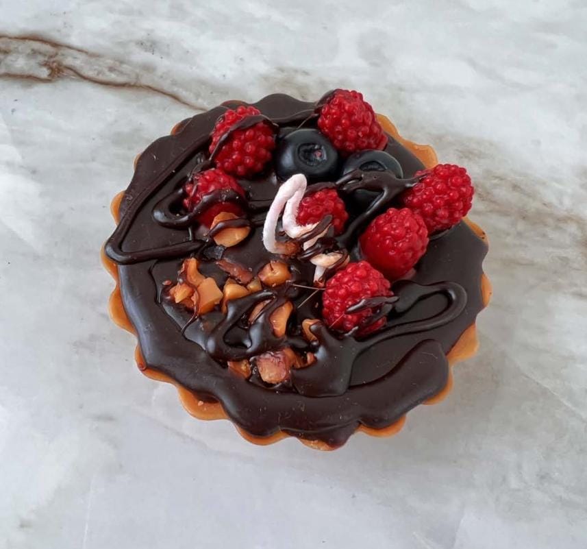 Tart With Toppings Candle