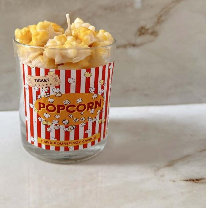 Popcorn Candle