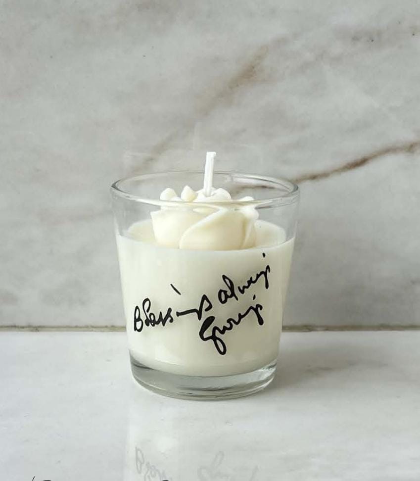 Guruji Satsang Candle