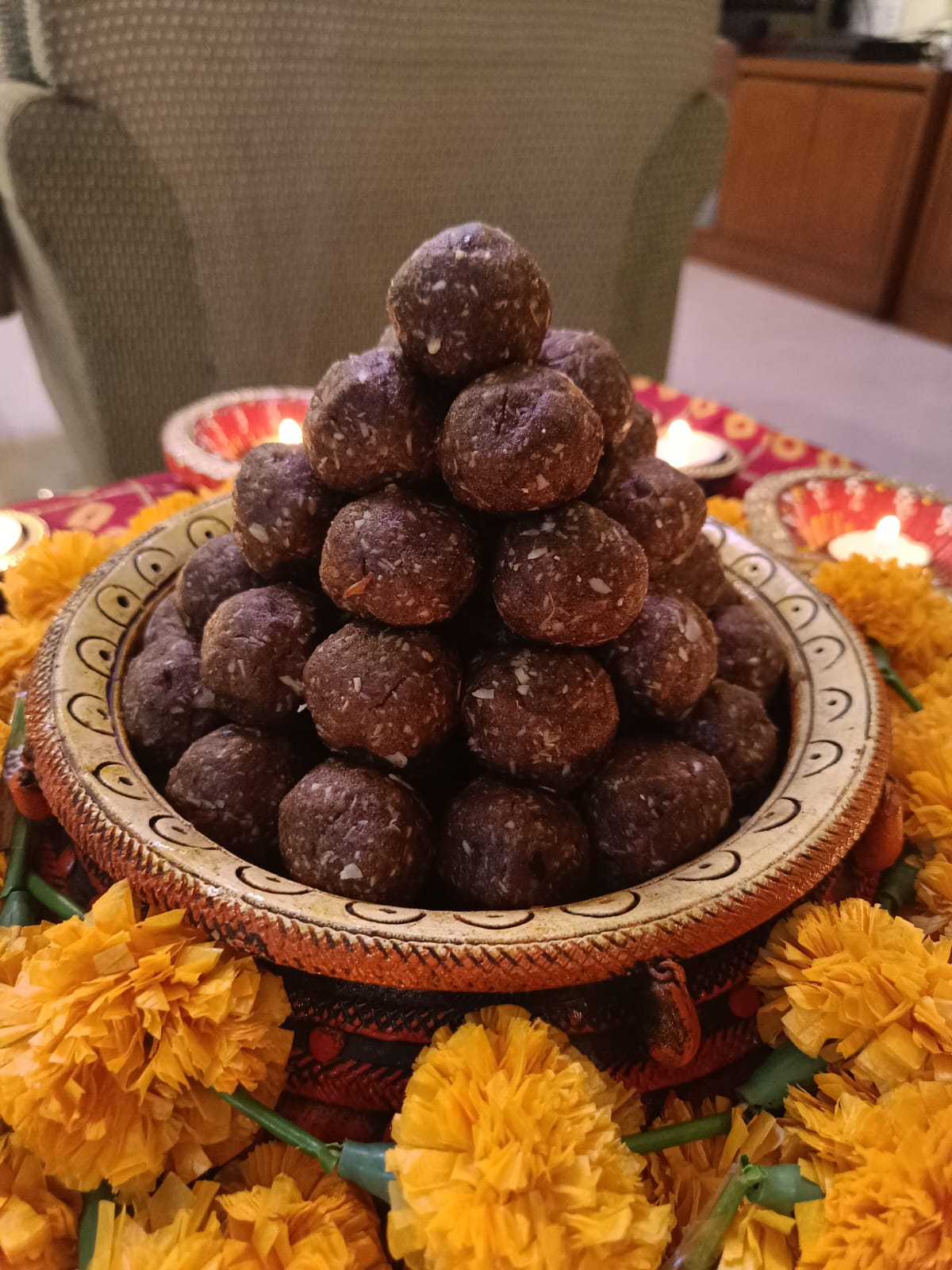 Ragi-Oats Ladoo