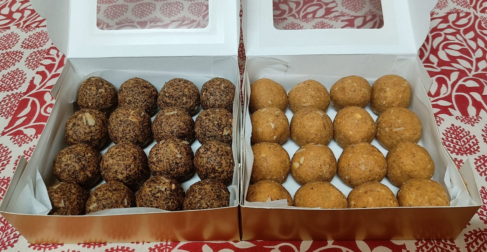 Besan Ladoo With Organic Jaggery/ Sugar