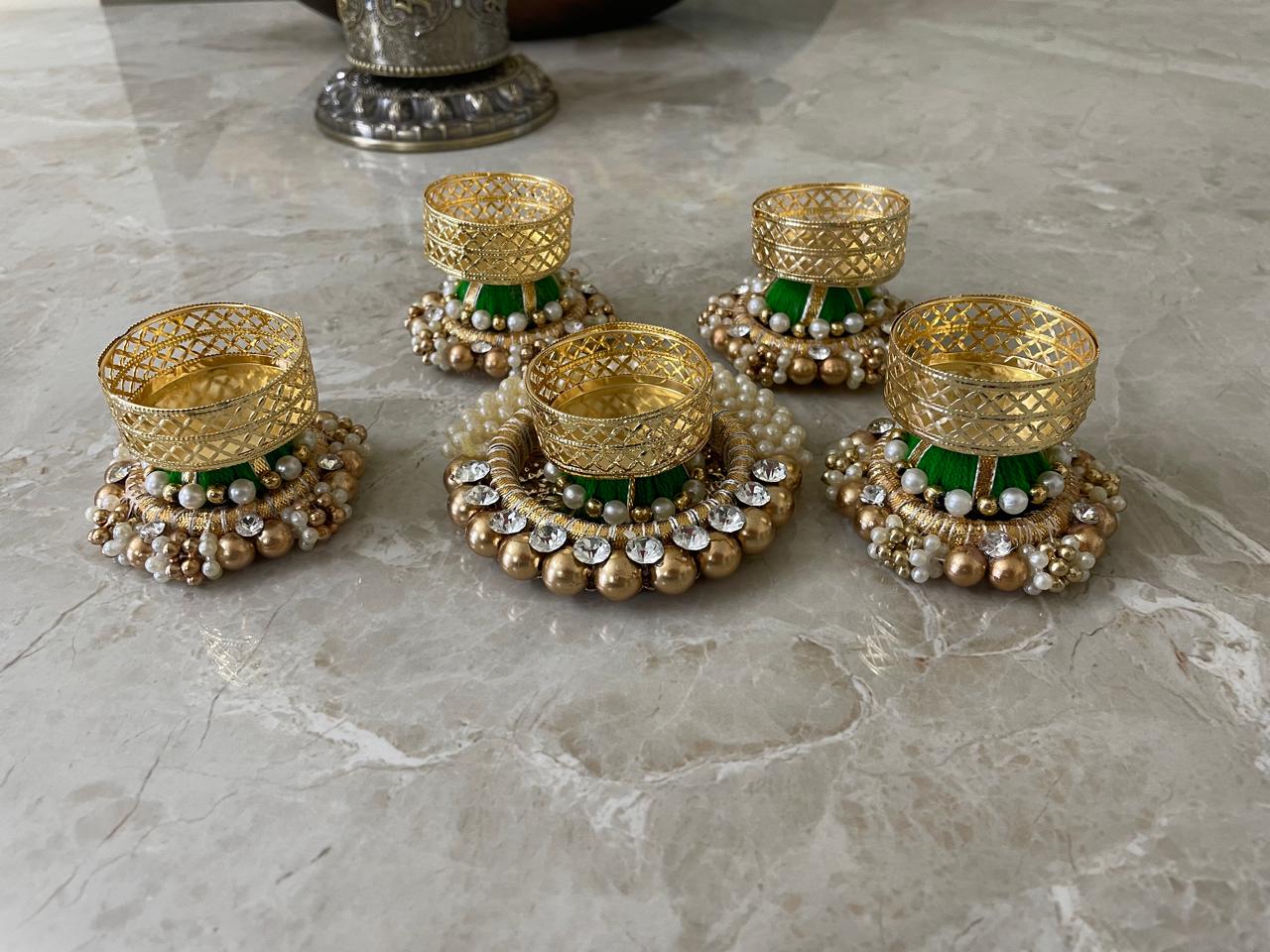 Decorative Diya Tealight Candle Holder