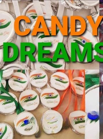 Tri-Colour Choco Biscuits Medals