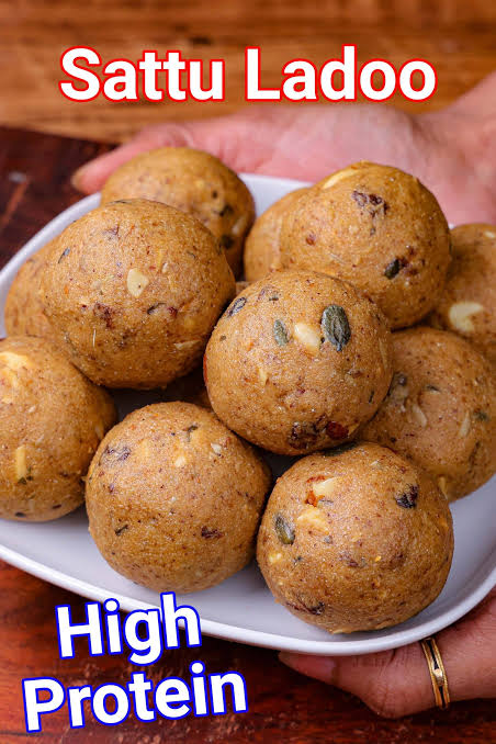 Sattu Jaggery Laddoo