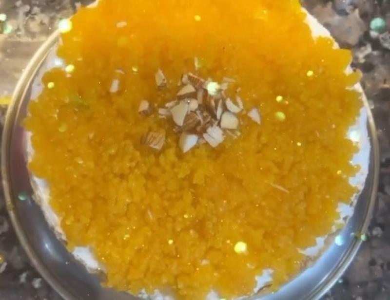 Motichoor Tart