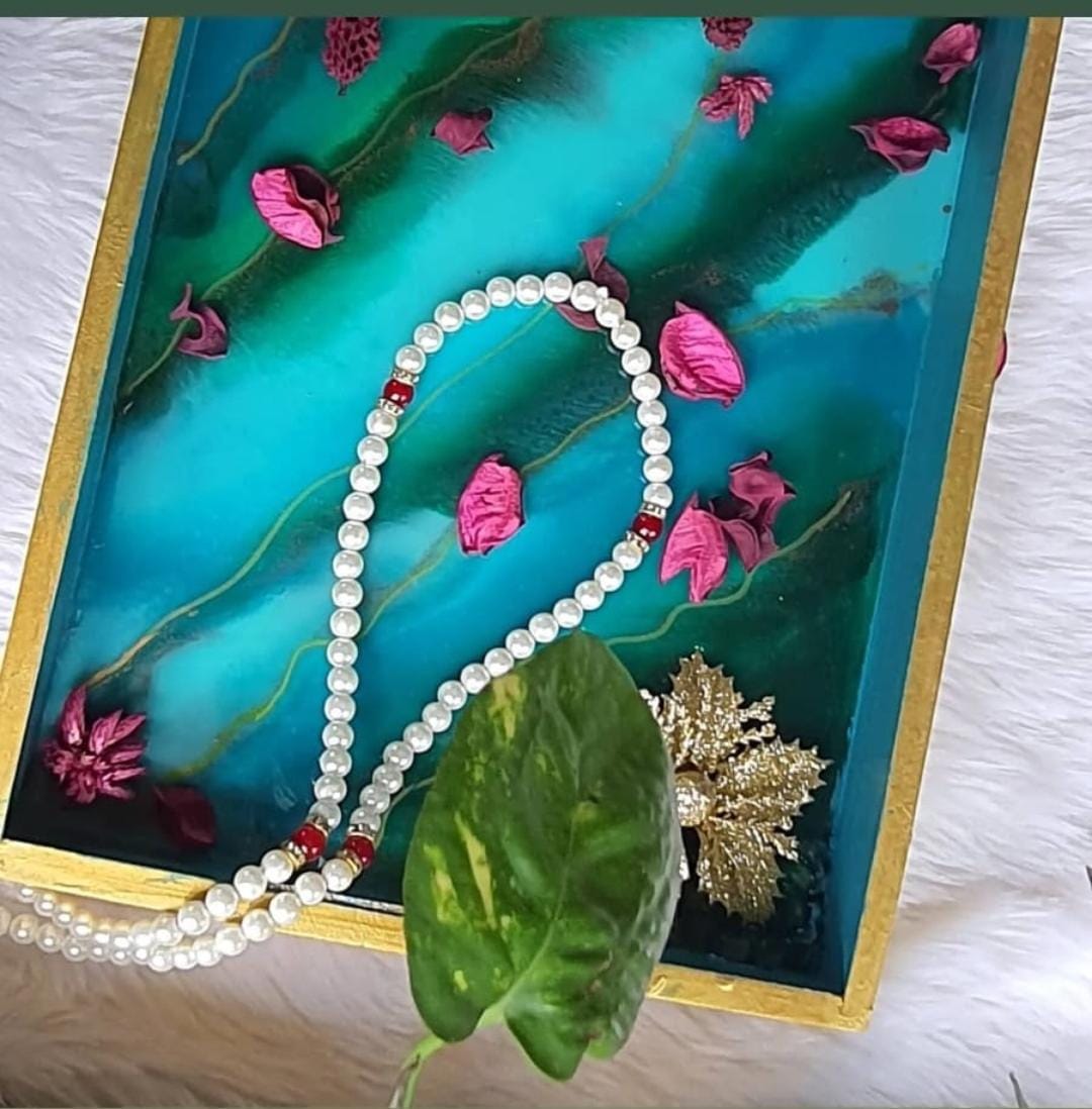 Wooden Resin Tray