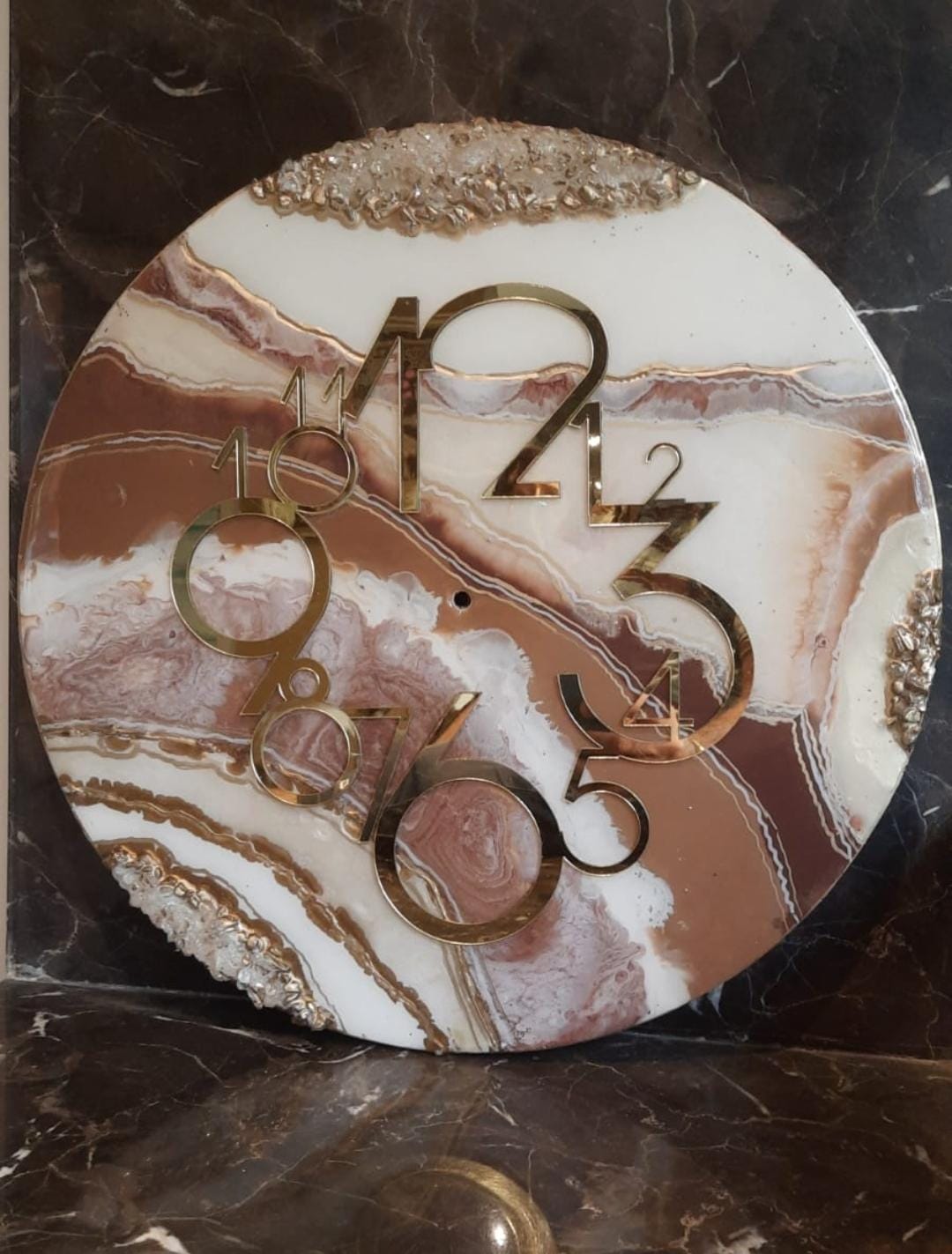 Geode Style Clock