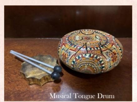 Musical Tongue Drum