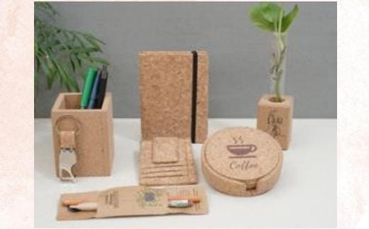 Cork Desk Decor