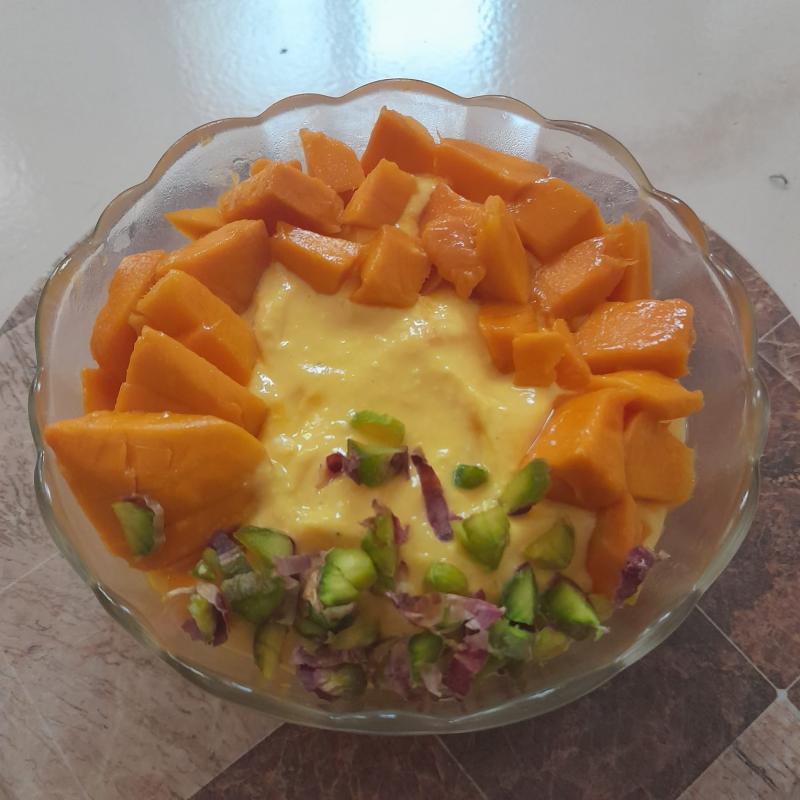 Mango Pista Shrikhand