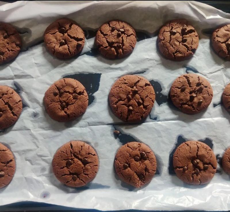 Double Chocolate  Cookies