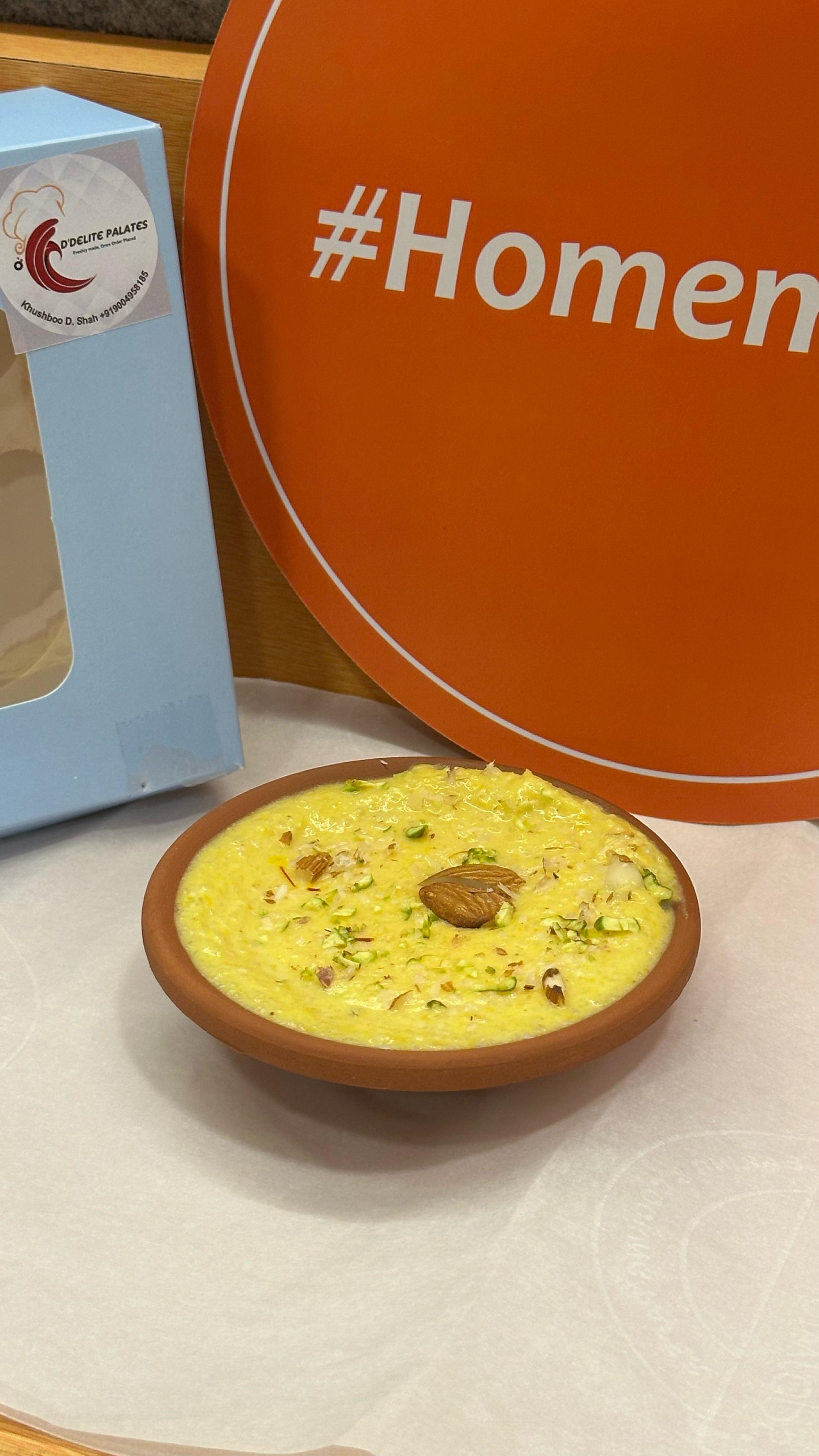 Mango Phirni With Nuts