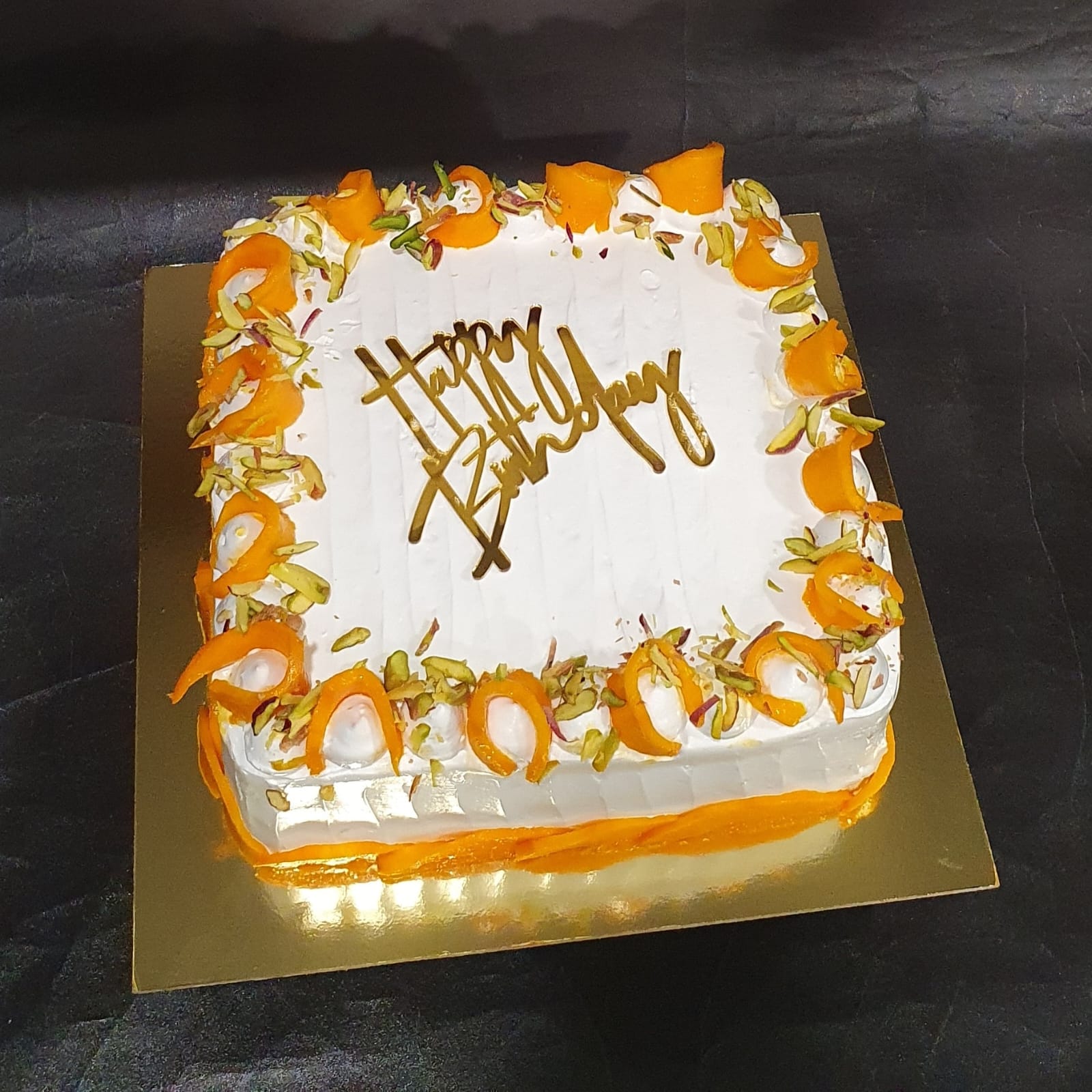 Vanilla And Fresh Mango Tres Leches Cake