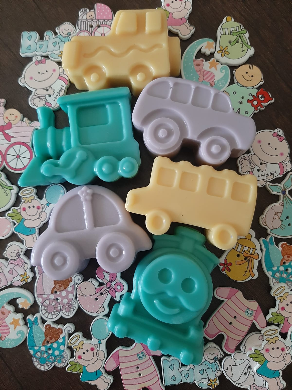 Vehicle Shape Baby Soaps