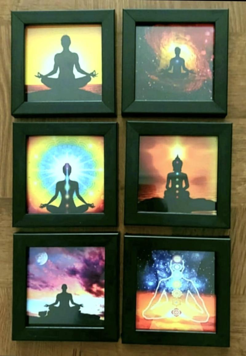 Yoga Theme Coasters