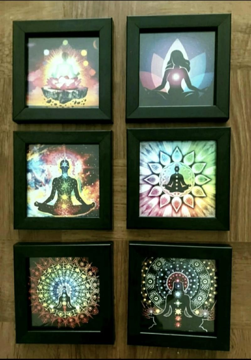 Yoga Theme Coasters