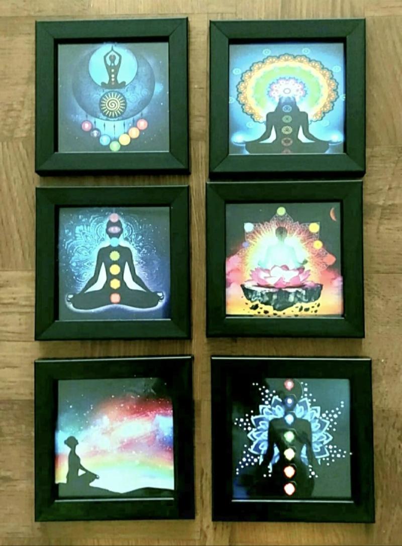 Yoga Theme Coasters