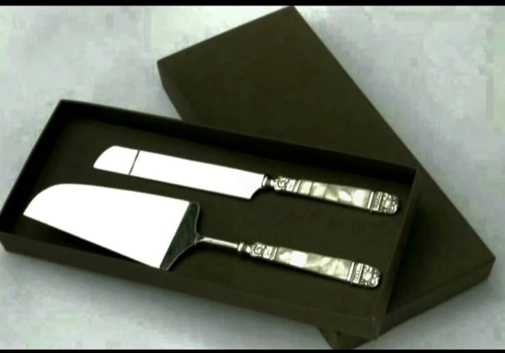 Cake Knife & Server Set