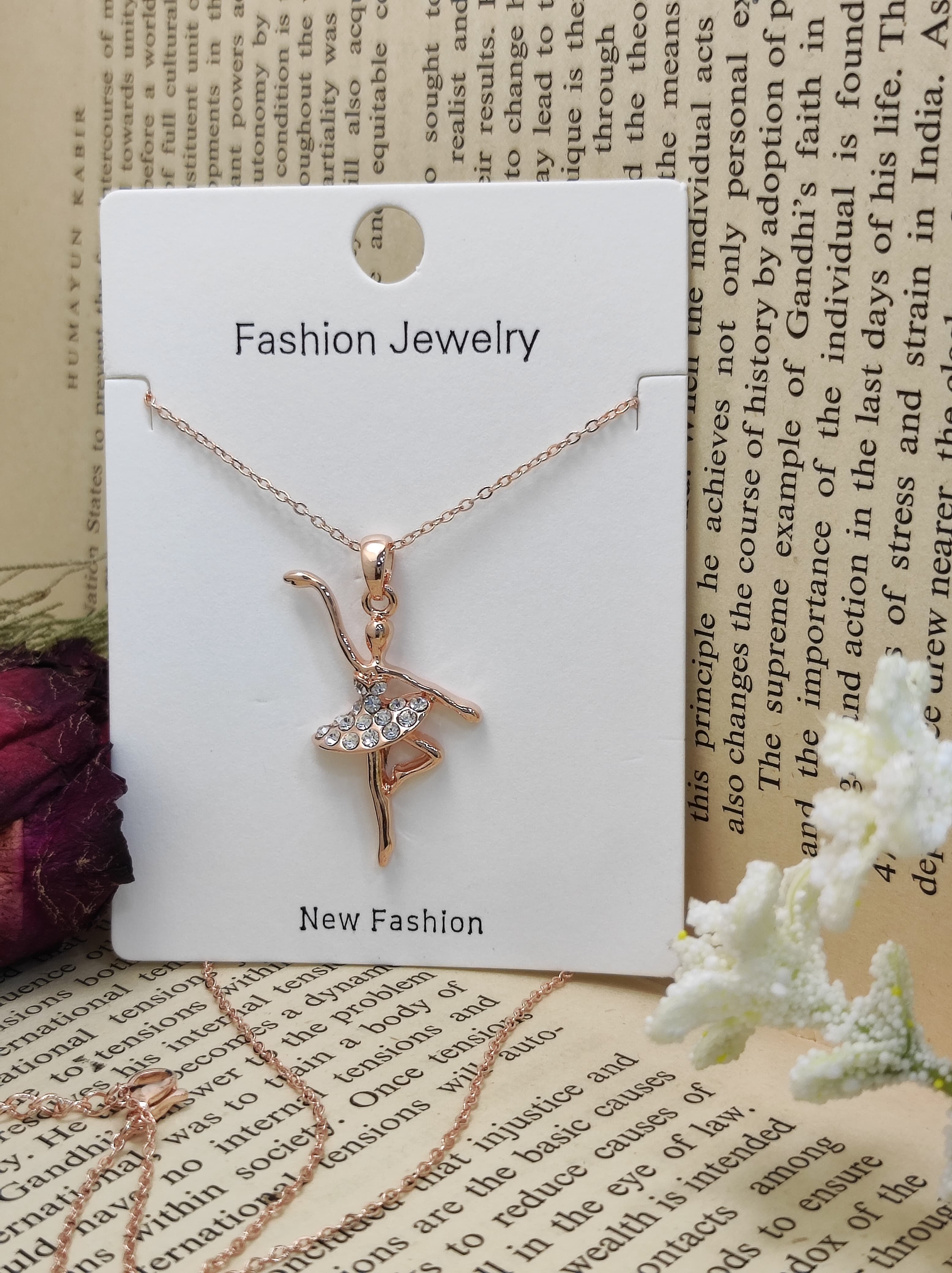 Doll Pendant Necklace