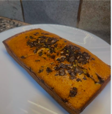 Almond Flour Dark Chocolate & Orange Loaf