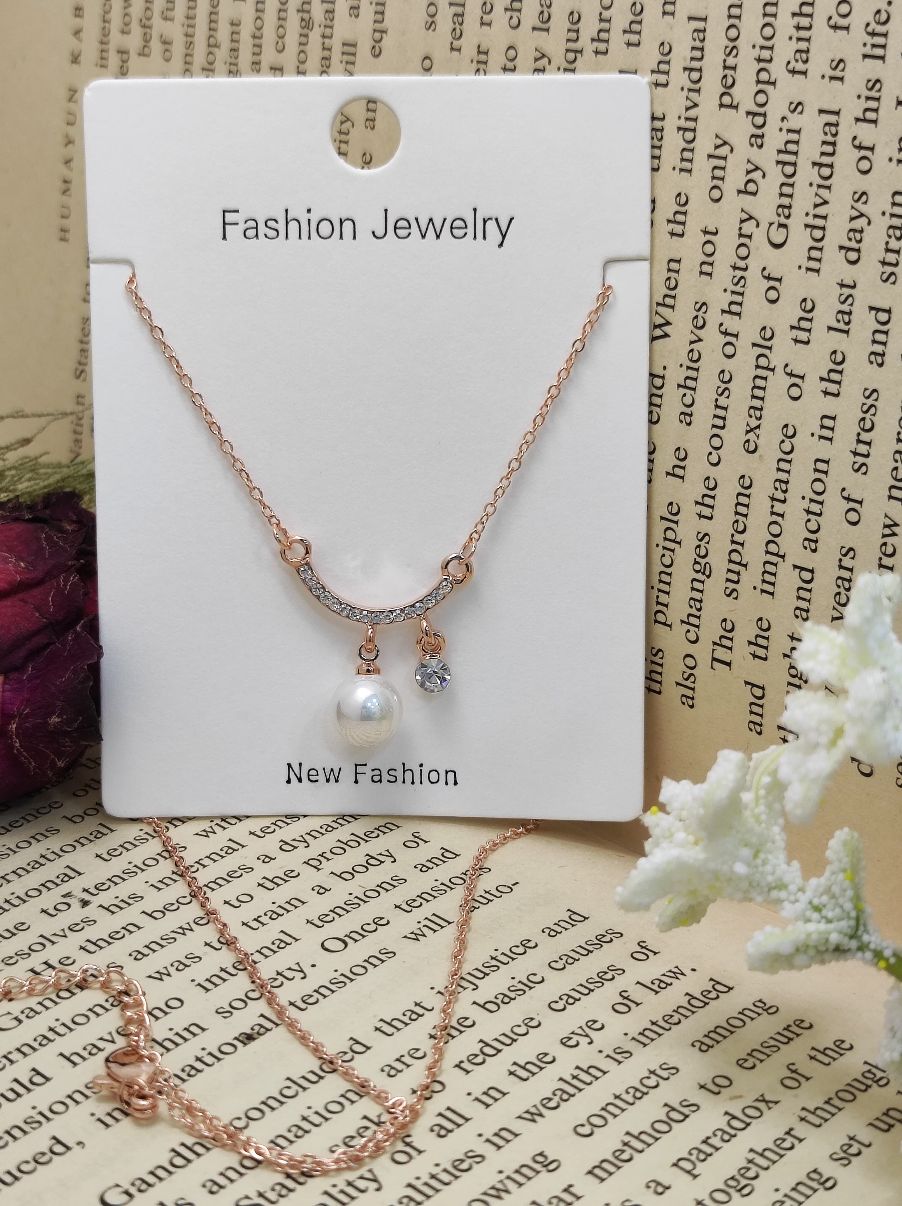 Pearl Pendant Necklace