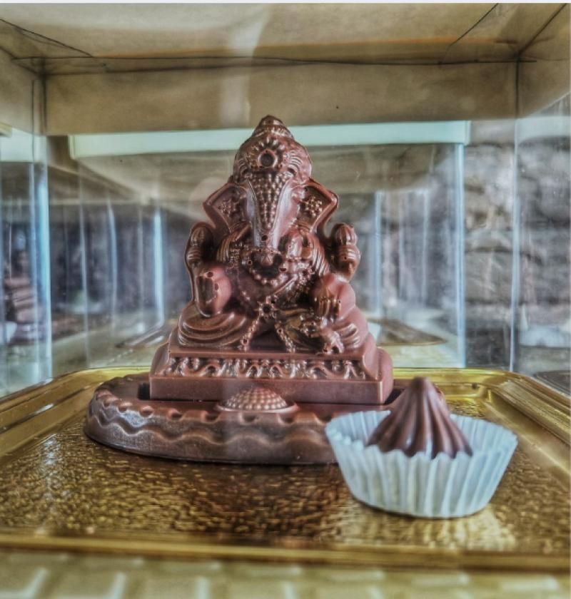Chocolate Ganpati Bappa Murtis