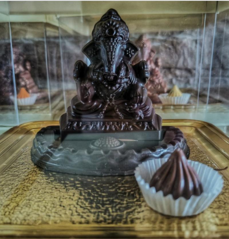 Chocolate Ganpati Bappa Murtis