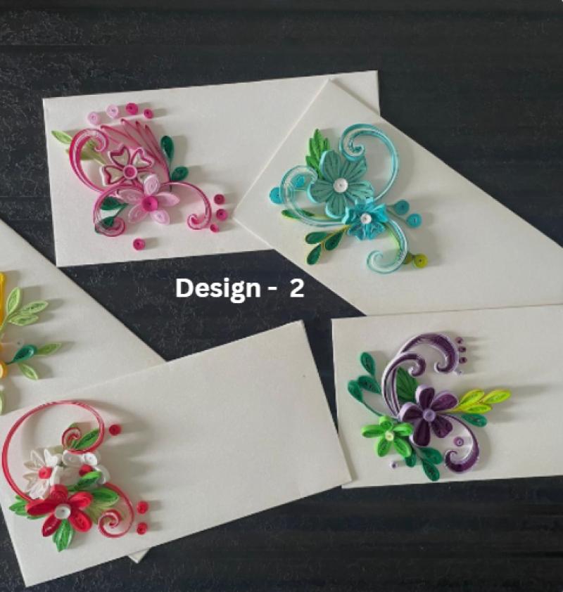Unique Designs Quilling Envelopes