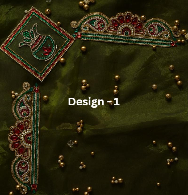 Border & Centrepiece Kalash Rangoli Set